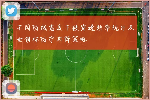 不同防线宽度下被穿透频率统计及世俱杯防守布阵策略